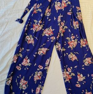 Sienna Sky indigo jumper with slight flare.